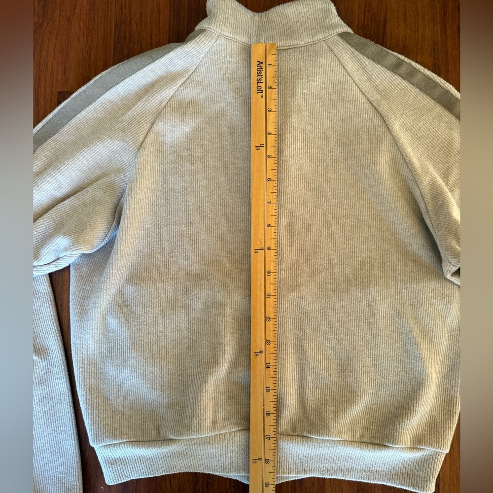 HALARA Light Beige Ribbed‎ Jacket - Picture 6 of 9